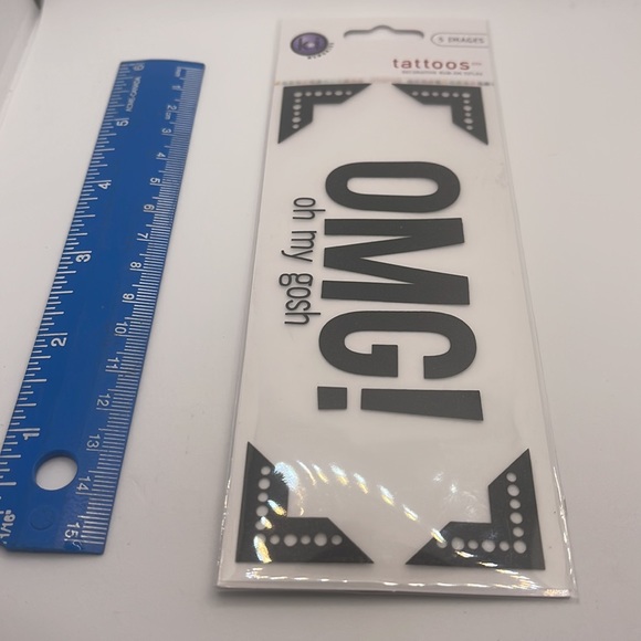 ⭐️ 10-4-10 Stickers - Omg Tattoo - Picture 3 of 8